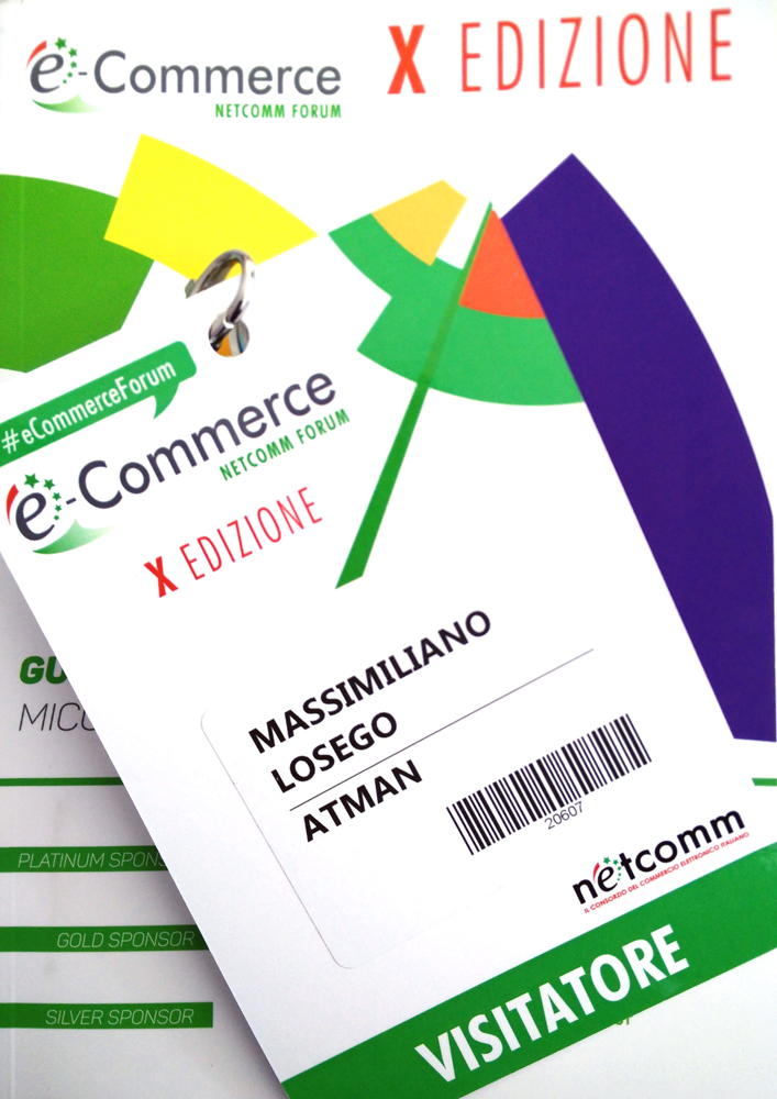 E-Commerce Forum l’evento nazionale dedicato al commercio elettronico. Atman c’era!
